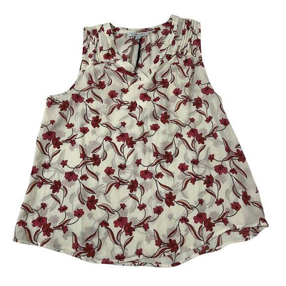 41Hawthorn MEDIUM Hannah Blouse - Stitch Fix Sleeveless V-Neck Floral Top - Picture 11 of 13